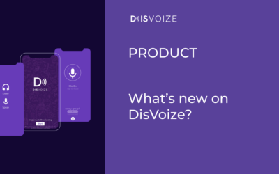 What’s new on DisVoize?